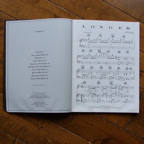 Dan Fogelberg Phoenix Piano Guitar Vocal Sheet Music Song Book - Picture 4 of 9